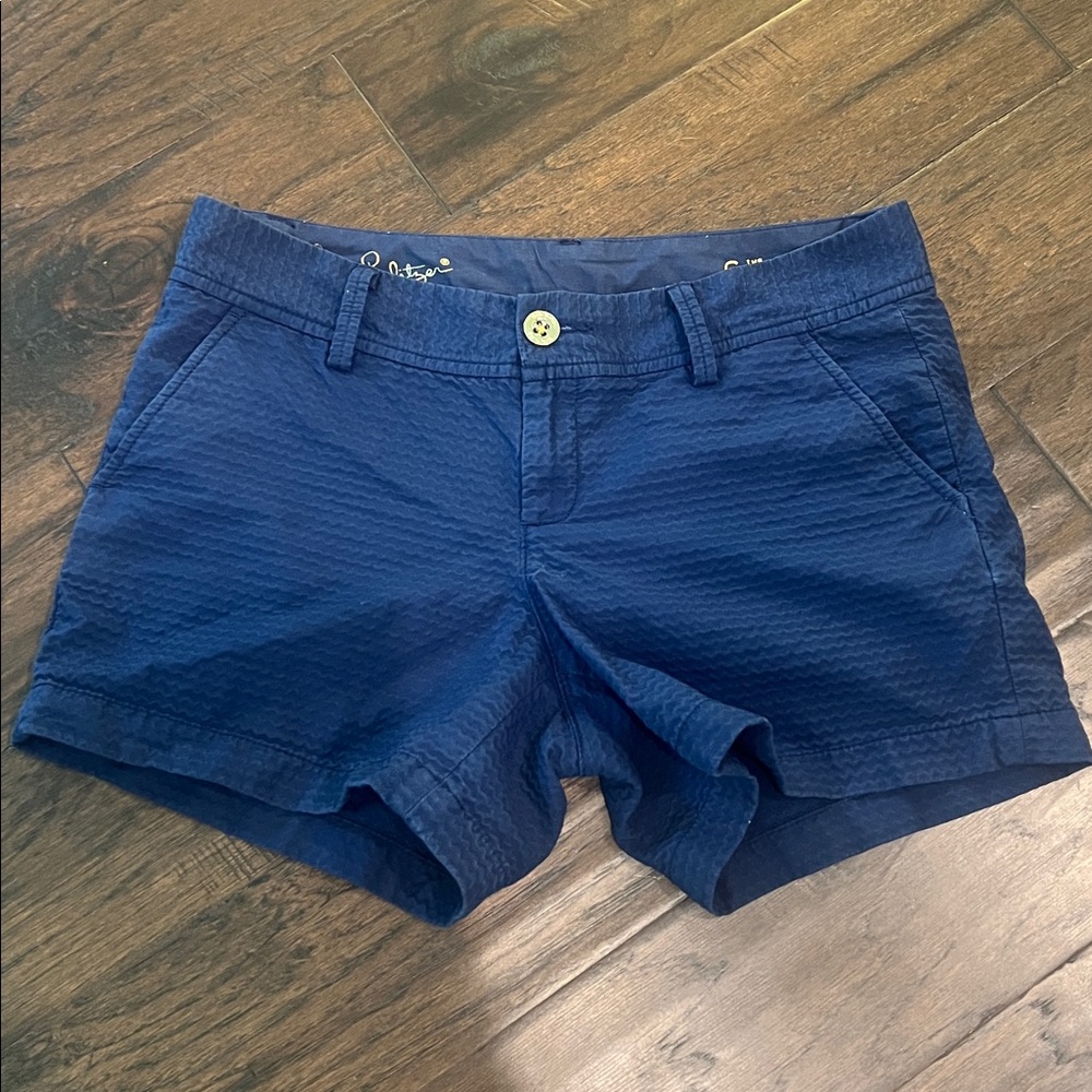 Lilly Pulitzer The Callahan Coastal Textured Short 6 GUC